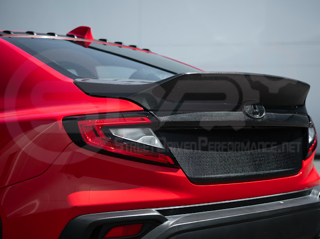 2022-Up Subaru WRX | JDM Style Carbon Fiber Rear Trunk w/ Integrated Spoiler Wing