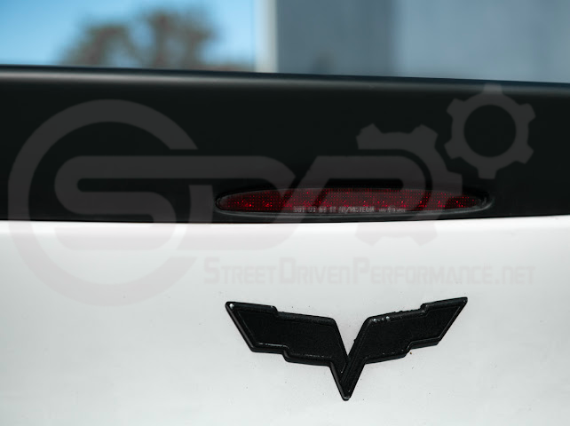 2005-2013 CHEVROLET CORVETTE C6 | SDP PERFORMANCE STYLE MATTE BLACK REAR TRUNK LID WING SPOILER