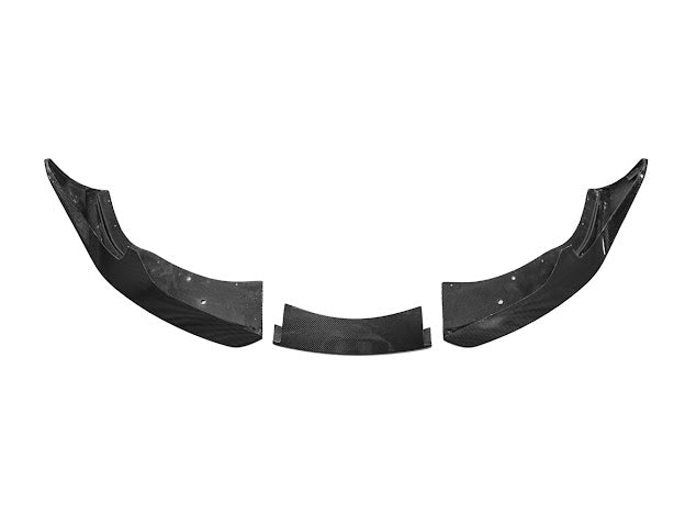2020-Up Toyota GR Supra A90 A91 | A91 Package CARBON FIBER 3 Piece Front Bumper Lip Splitter Ground Effects