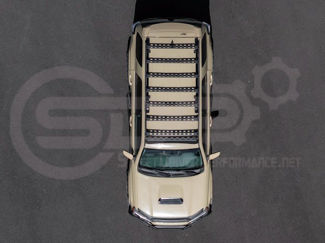 2010-2024 Toyota 4Runner | Carbon Steel Black Top Roof Rack Cargo Carrier