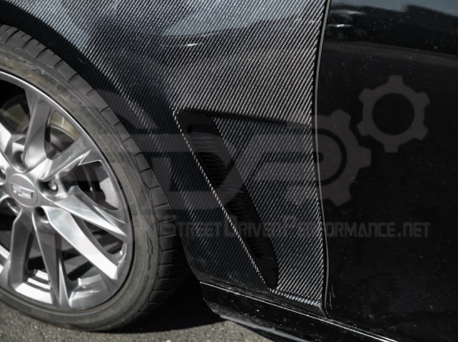 2020-UP CADILLAC CT4 & CT4 V |BLACKWING STYLE FRONT SIDE VENTED FENDERS