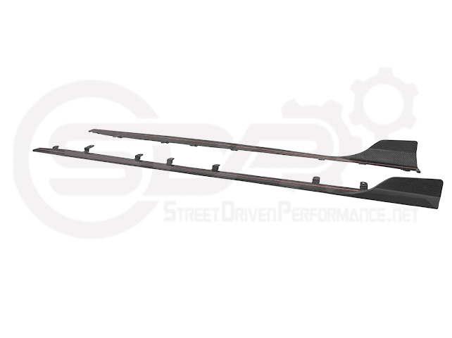 2023-Up BMW G87 M2 | TR Style CARBON FIBER Side Skirts Rocker Panel Extension Ground Effects