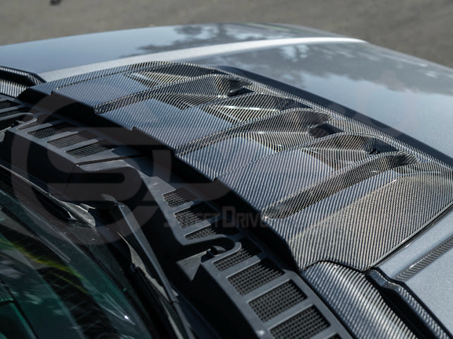 2021-UP FORD F-150 RAPTOR CARBON FIBER FRONT HOOD