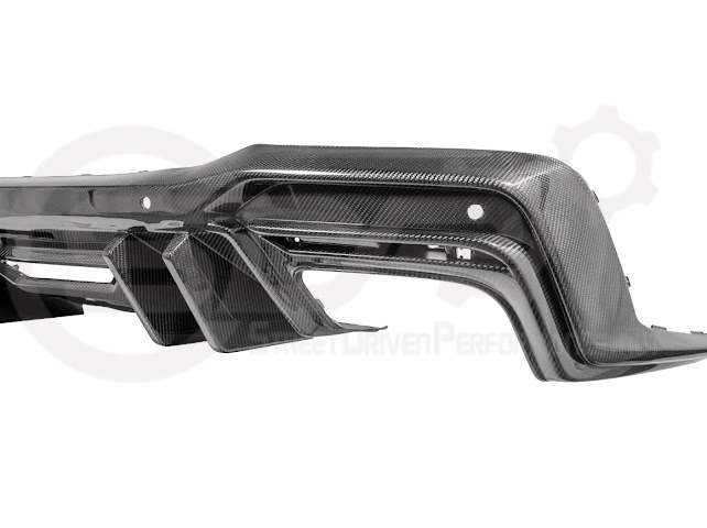 2024+ FORD MUSTANG S650 |  VERSION 2 PACKAGE REAR BUMPER DIFFUSER