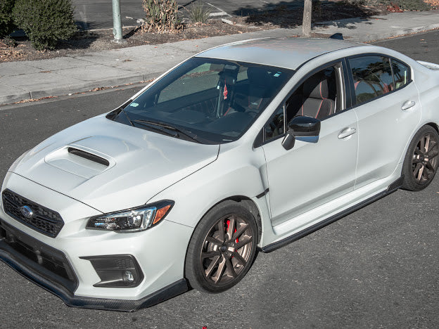 2015-2021 SUBARU WRX / STI “COMPETITION SPORT” STYLE SIDE SKIRTS ROCKER PANEL GROUND EFFECTS