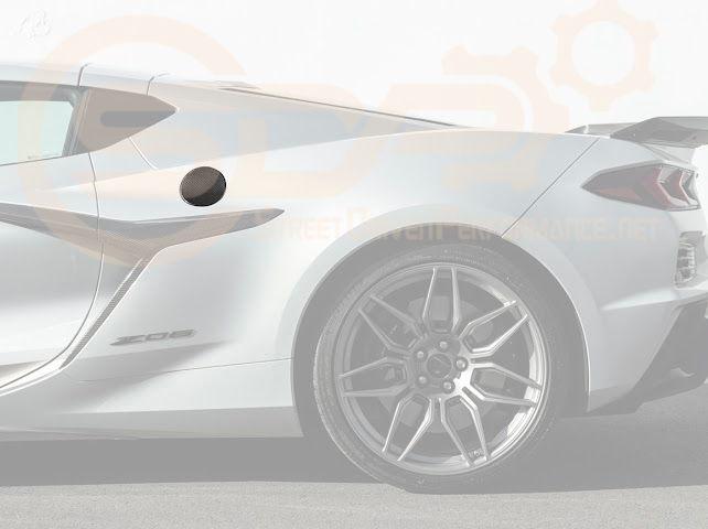 2020-UP CORVETTE C8 | SIDE FENDER FUEL TANK GAS LID DOOR COVER