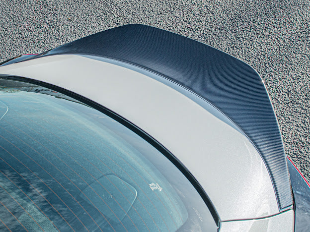 Carbon fiber rear spoiler wing for 2022-up Toyota GR86 and Subaru BRZ, JDM style, by Street Driven Performance
