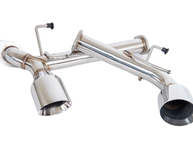 Street Driven Performance axle back exhaust with dual chrome or burnt blue tips for 2013-2021 Scion FRS, Subaru BRZ, Toyota 86.
