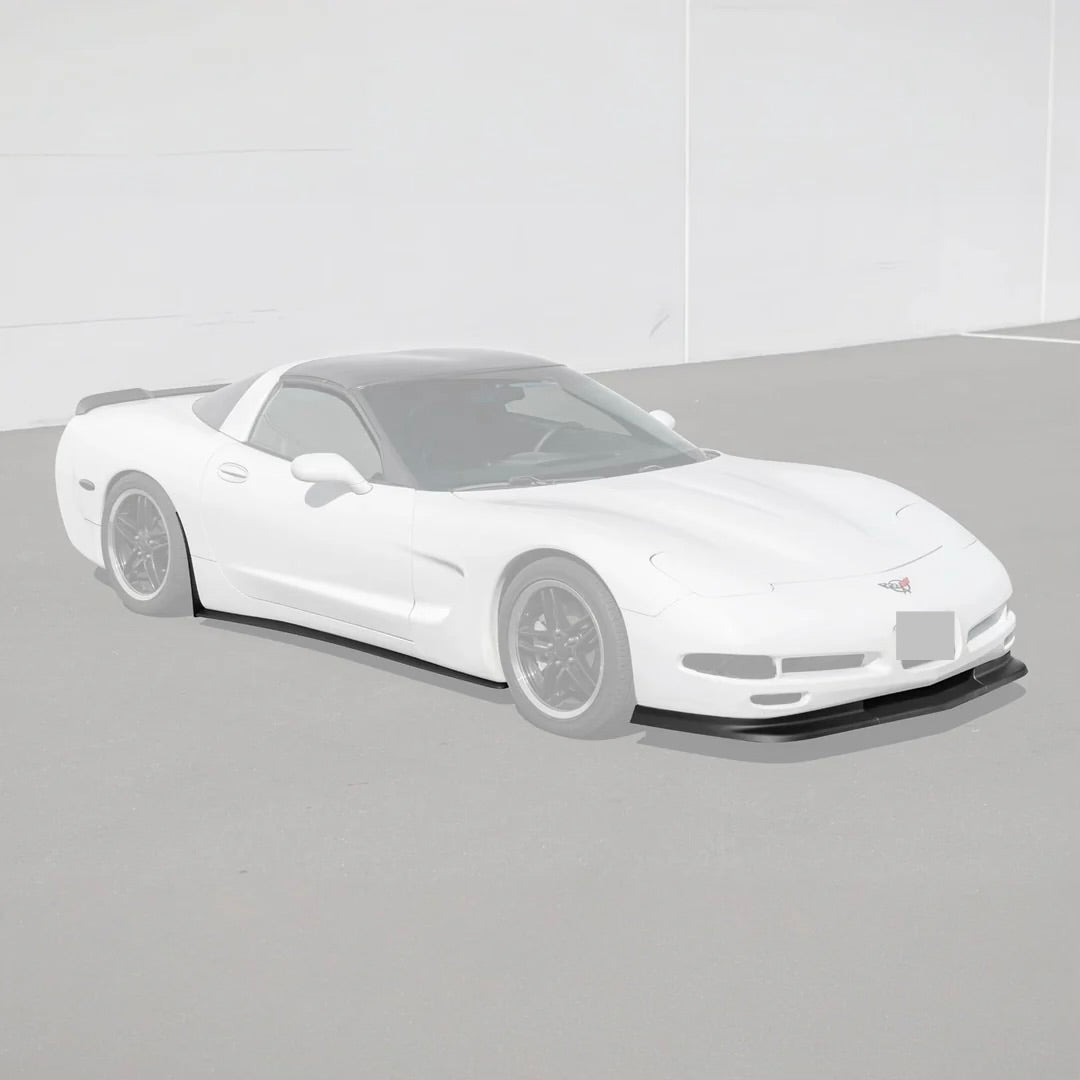 1997-2004 CORVETTE C5 | SDP PERFORMANCE PACKAGE FRONT LIP SPLITTER & SIDE SKIRTS ROCKER PANEL GROUND EFFECTS AERODYNAMIC KIT
