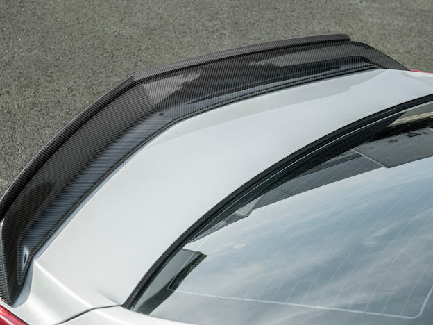 2016-2019 Cadillac ATS-V Sedan  | Wickerbill Trunk Spoiler Wing Carbon Fiber