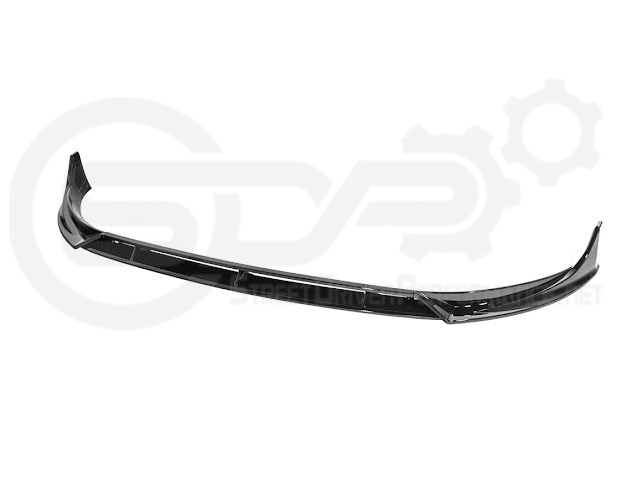 2025-UP TESLA MODEL Y | SDP TRACK STYLE GLOSS BLACK 4 PIECE FRONT LIP SPLITTER GROUND EFFECTS