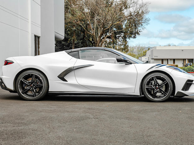 2020+ CHEVROLET CORVETTE C8 | SDP PERFORMANCE STYLE SIDE SKIRTS ROCKER PANELS GROUND EFFECTS