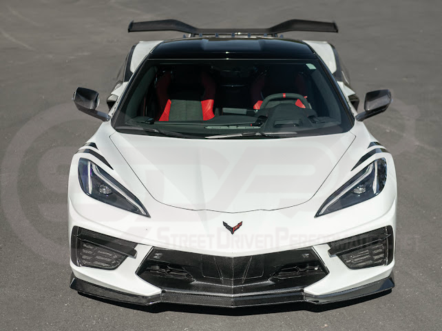 2020-Up Corvette C8 STINGRAY & Z51 | Z06 Z07 Package Front Bumper Lip Splitter Ground Effects
