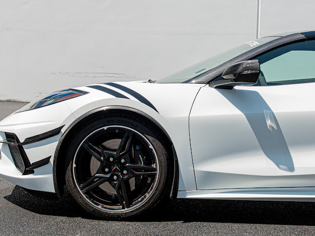 2020+ CORVETTE C8 | CARBON FIBER UPPPER AND / OR LOWER MIRROR COVERS