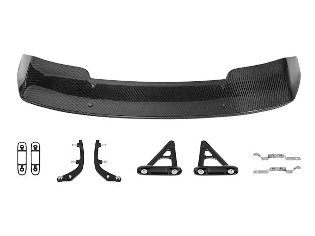 2022-Up Toyota GR86 & Subaru BRZ | Performance Swan Neck Style Carbon Fiber Rear High Wing Spoiler