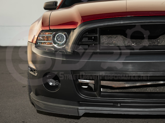 2010-2014 MUSTANG S197 | GT500 STYLE FRONT BUMPER COVER UPPER LOWER GRILLE LIP SPLITTER