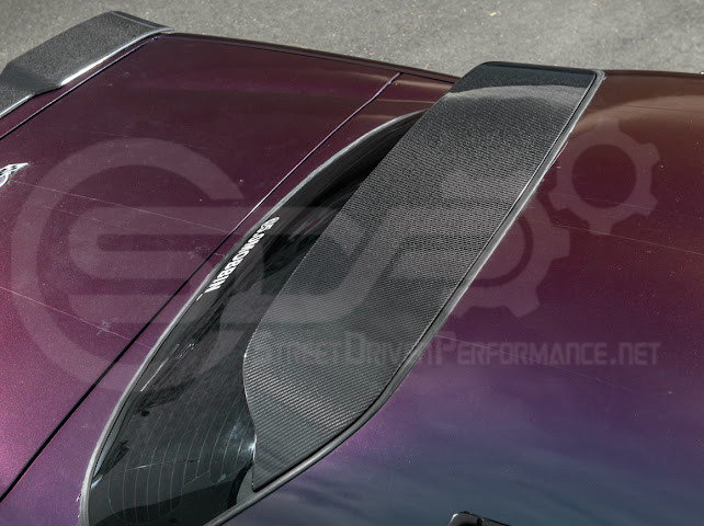 1997-2004 Corvette C5 Z06 Coupe | SDP Performance CARBON FIBER Rear Window Top Roof Wing Spoiler