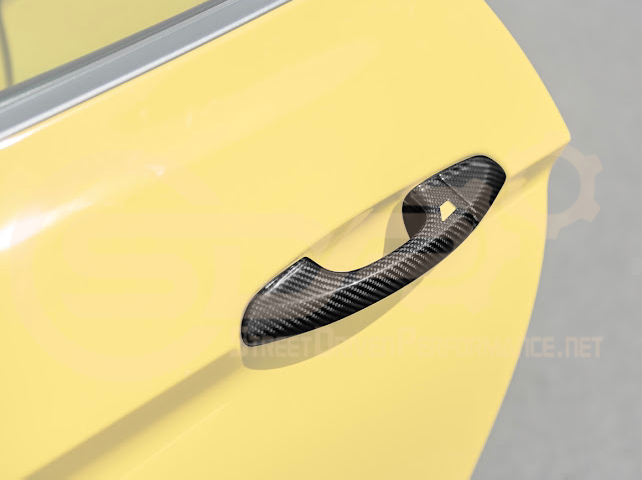 2015-2023 FORD MUSTANG S550 | CARBON FIBER OUTER DOOR HANDLE COVER SET PAIR