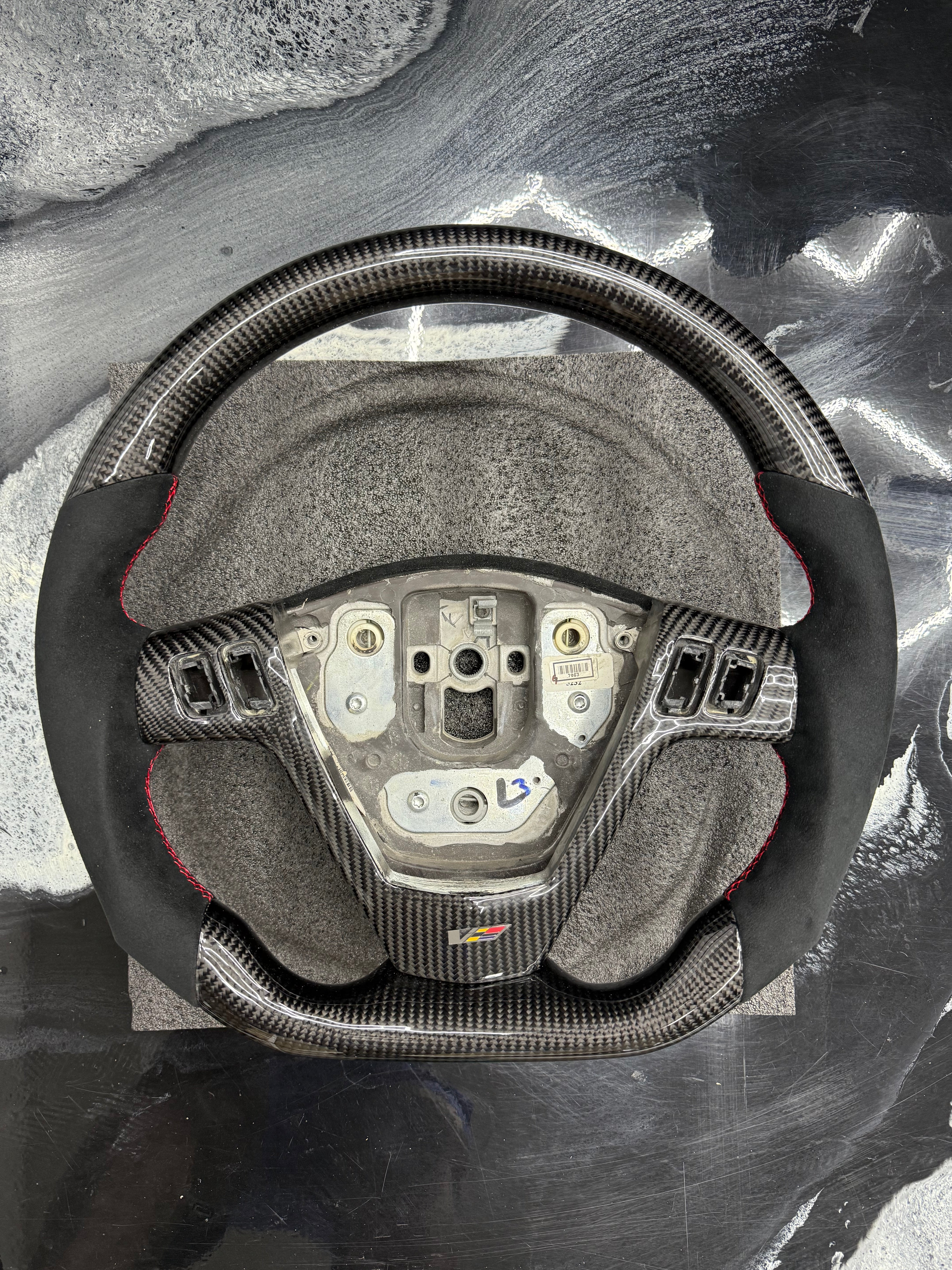 2003 - 2008 Cadillac CTS, CTS-V V1 Carbon Fiber Steering Wheels (IN STOCK NO WAIT TIMES)