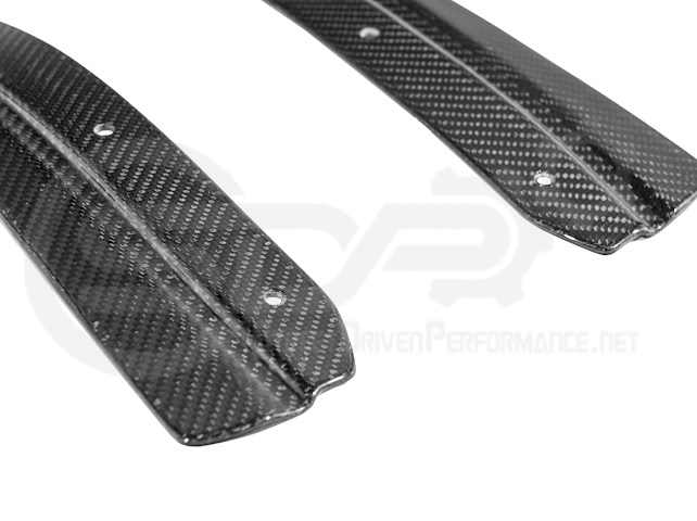2020-Up Cadillac CT4-V Blackwing | CARBON FIBER Front Splitter Side Wheel Arches Pair