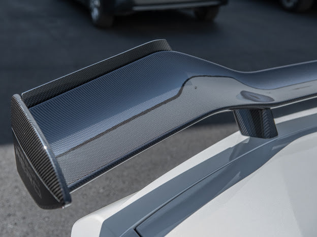 2020+ CORVETTE C8 Z06 | CARBON FIBER HIGH WING SPOILER *ADD-ON* WICKERBILL PAIR