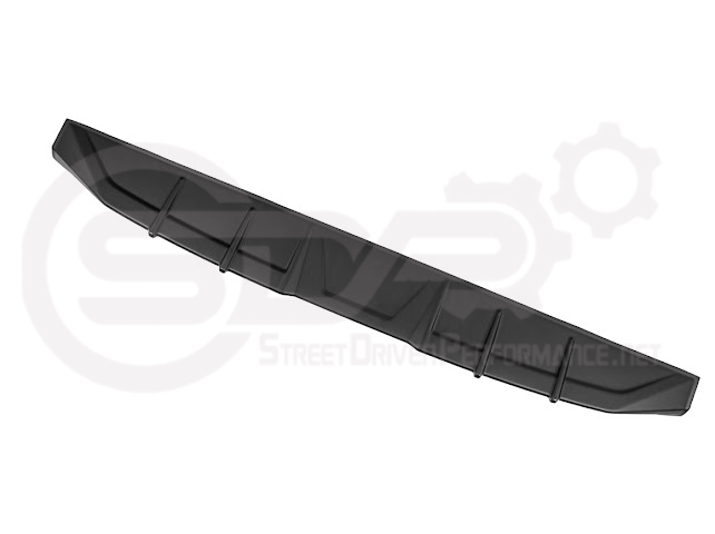 2019-Up Silverado 2500 | Street Series Style MATTE BLACK Rear Tailgate Trunk Spoiler Wing