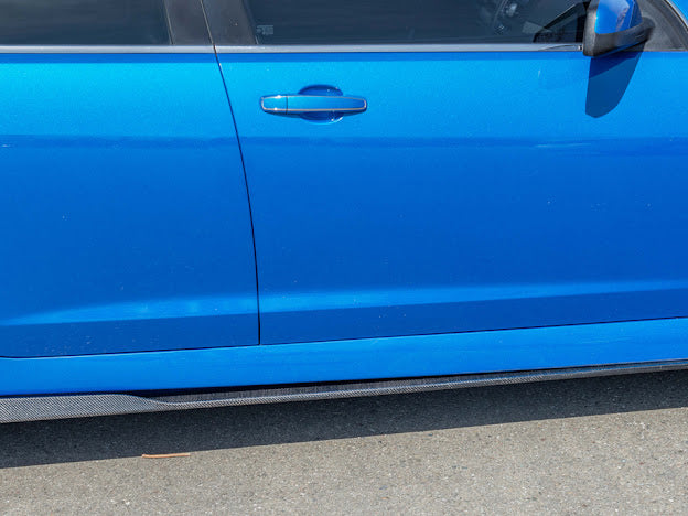 2008-09 PONTIAC G8 CARBON FIBER FRONT SPLITTER & SIDE SKIRTS GROUND EFFECTS