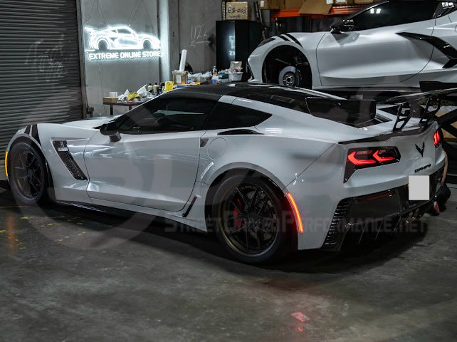 2014-2019 Chevrolet Corvette C7 | Factory Style Front & Rear LED Side Marker Lights Pair