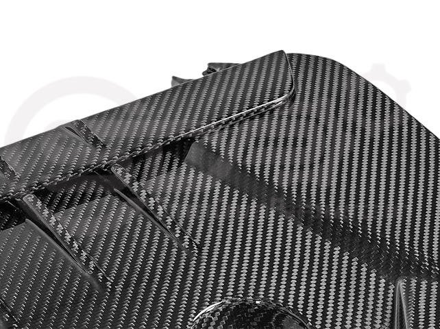 2023-UP TOYOTA GR COROLLA | DRY CARBON FIBER FACTORY STYLE REPLACEMENT ENGINE COVER