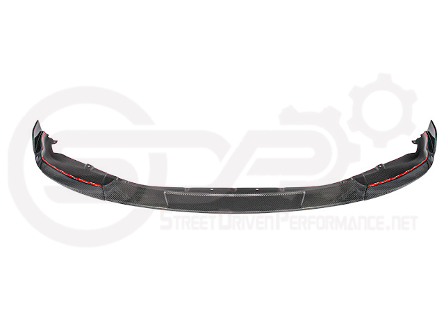 2023-Up BMW G87 M2 | TR Style 3PCS Carbon Fiber Front Bumper Splitter Lip Ground Effects