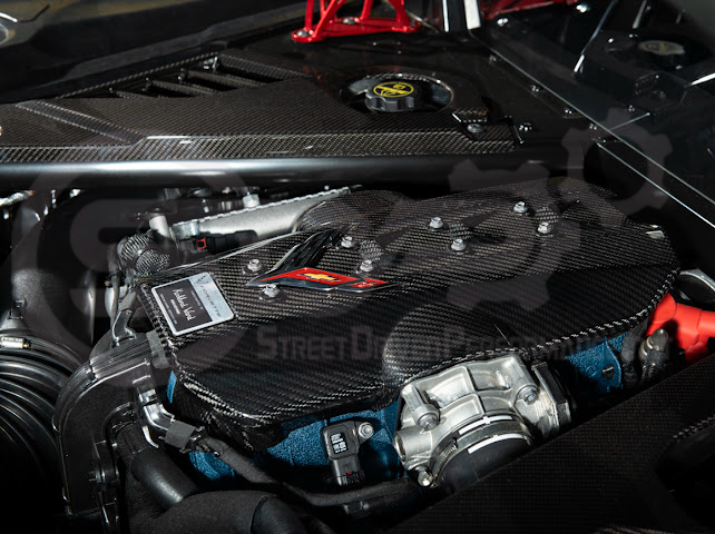 2025-Up Chevy Corvette C8 ZR1 | Dry Carbon Fiber Rear Engine Cover One-Piece
