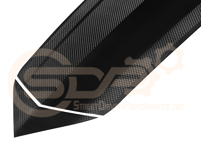 2020-UP CORVETTE C8 BRONZE ACCENT HOOD RACING STRIPE DECAL
