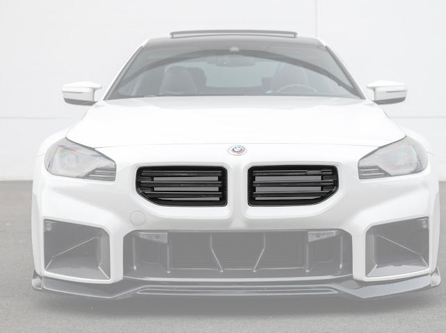 2023-Up BMW G87 M2 | Factory Style Carbon Fiber Front Upper Grille Replacement