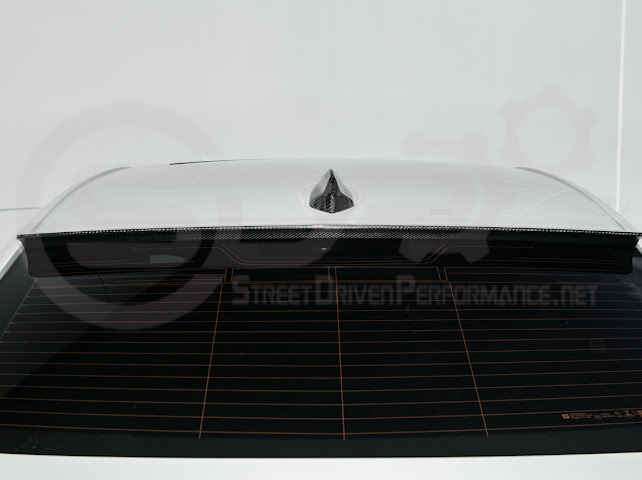 2020-Up Cadillac CT4 / CT4-V / CT4-V Blackwing | SDP Performance Style Carbon Fiber Rear Roof Top Window Spoiler Wing