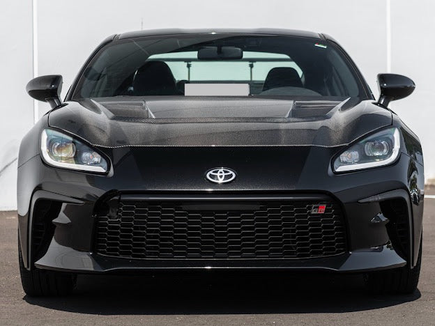 2022-Up Toyota GR86 & Subaru BRZ | VRS Style CARBON FIBER Front Vented Hood