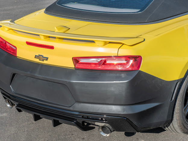 2016-2018 CAMARO ZL1 PACKAGE REAR BUMPER COVER REPLACEMENT & DIFFUSER