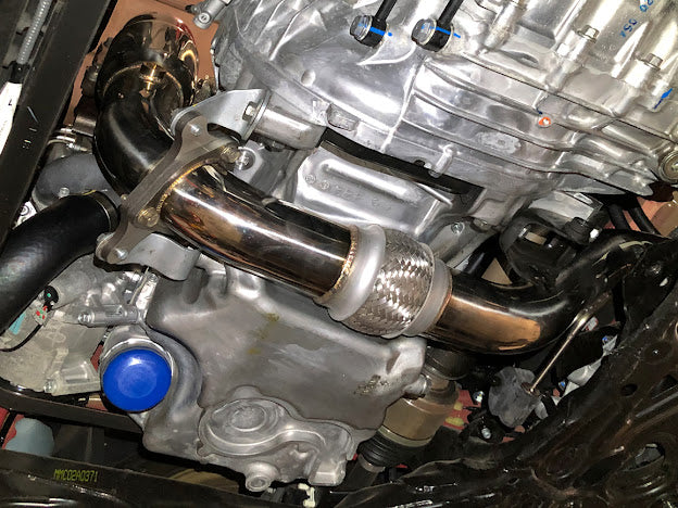2017-2021 HONDA CIVIC TYPE-R FK8 | 3 INCH PERFORMANCE EXHAUST FRONT PIPE