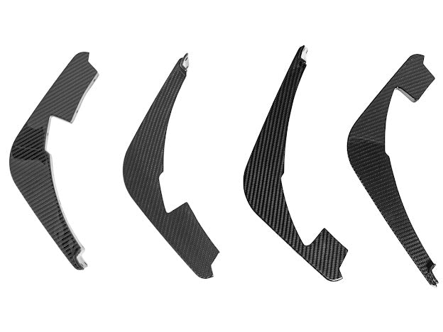 2020+ CORVETTE C8 Z51 REAR LOWER DIFFUSER FINS *ADD-ON*