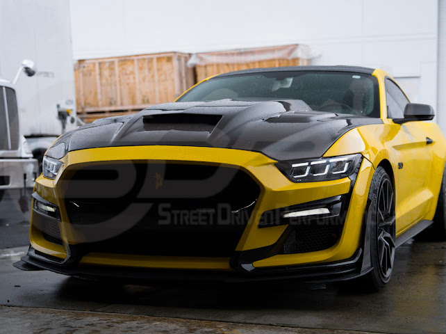 2015-2017 Ford Mustang S550 | S650 Style LED DRL Sequential Signal Projector Headlights Pair