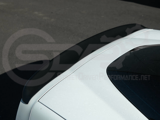 2005-2013 CHEVROLET CORVETTE C6 | SDP PERFORMANCE STYLE MATTE BLACK REAR TRUNK LID WING SPOILER