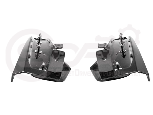 2023-UP CORVETTE C8 E-RAY, Z06, & ZR1 | EXTENDED FRONT MUD FLAPS SPLASH GUARD PAIR