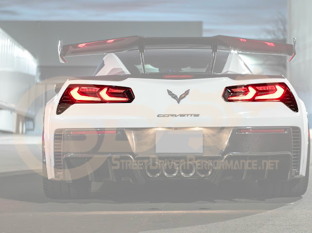 2014-2019 CORVETTE C7 SMOKE / CLEAR LENS REAR TAILLIGHT