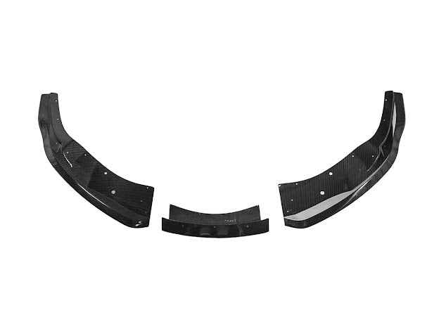 2020-Up Toyota GR Supra A90 A91 | A91 Package CARBON FIBER 3 Piece Front Bumper Lip Splitter Ground Effects