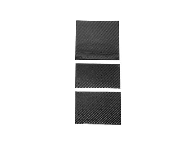2024-UP TESLA MODEL 3 CARBON FIBER INTERIOR CENTRAL STORAGE BOX COVER