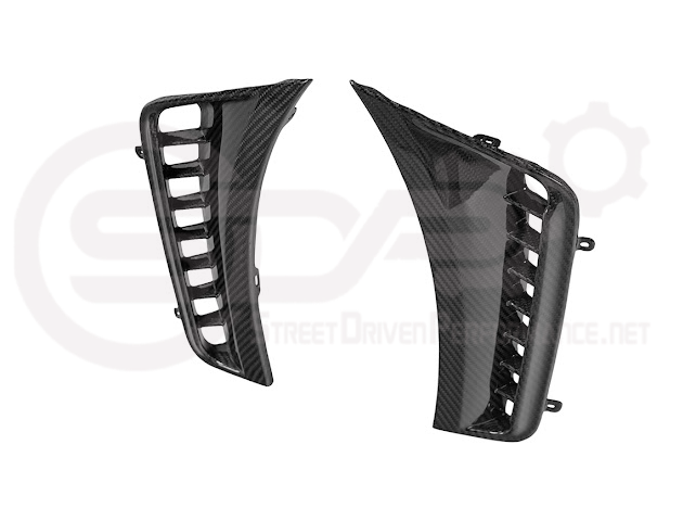 2025-Up Toyota GR Corolla | CARBON FIBER Bumper Side Air Inlet Vent Garnish Trim Pair