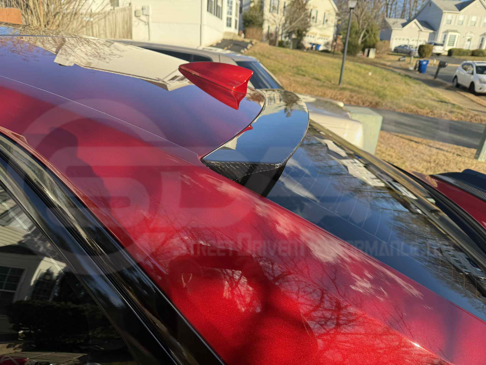 2016-2019 CADILLAC CTS-V V3 SEDAN REAR ROOF TOP WINDOW WING SPOILER