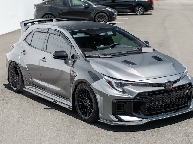2025-UP TOYOTA GR COROLLA | GR STYLE 3 PIECE FRONT SPLITTER LIP GROUND EFFECTS