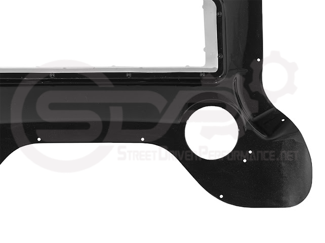 2024-PRESENT CORVETTE C8 CONVERTIBLE E-RAY| HTC EXPOSED ENGINE BAY PANEL COVER REPLACEMENT (CARBON FIBER / CARBON FLASH)
