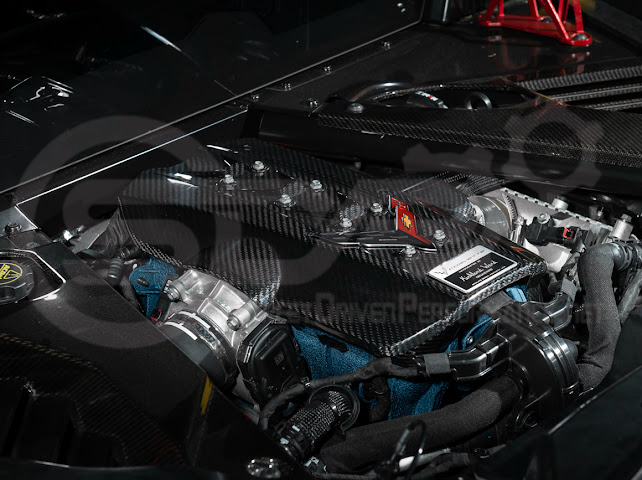 2025-Up Chevy Corvette C8 ZR1 | Dry Carbon Fiber Rear Engine Cover One-Piece