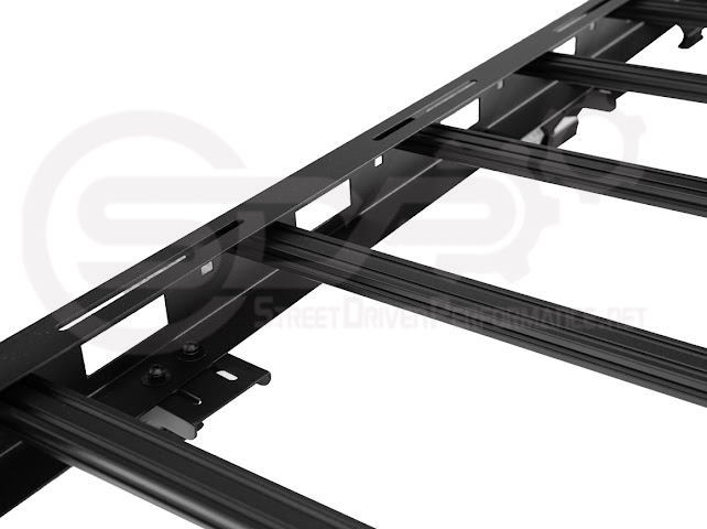 2018-UP JEEP WRANGLER JL & 2020-PRESENT JEEP GLADIATOR JT | CARBON STEEL BLACK TOP ROOF CARGO RACK (FULL & HALF LENGTH)